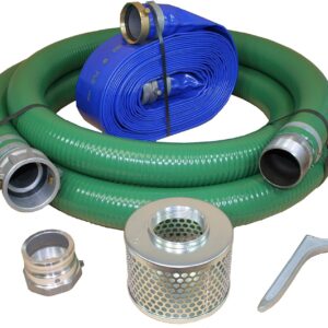 3" inlet hose & 3 " outlet hose & accessories