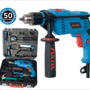Fixtec drilling machine with 50pcs tools set